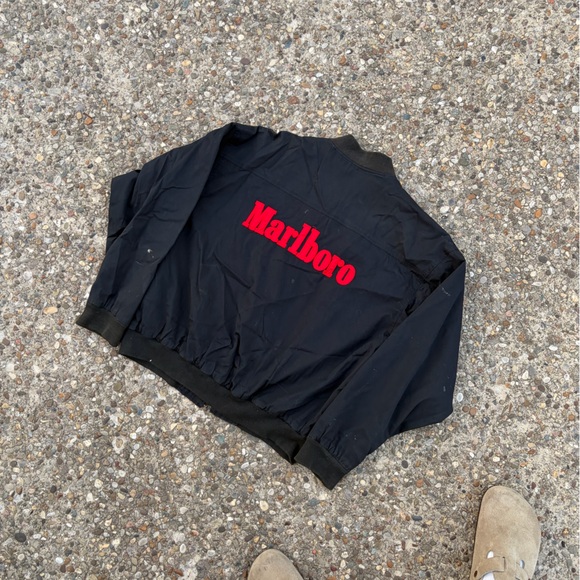 Marlboro Other - Marlboro Black and Red Jacket ( reversible )